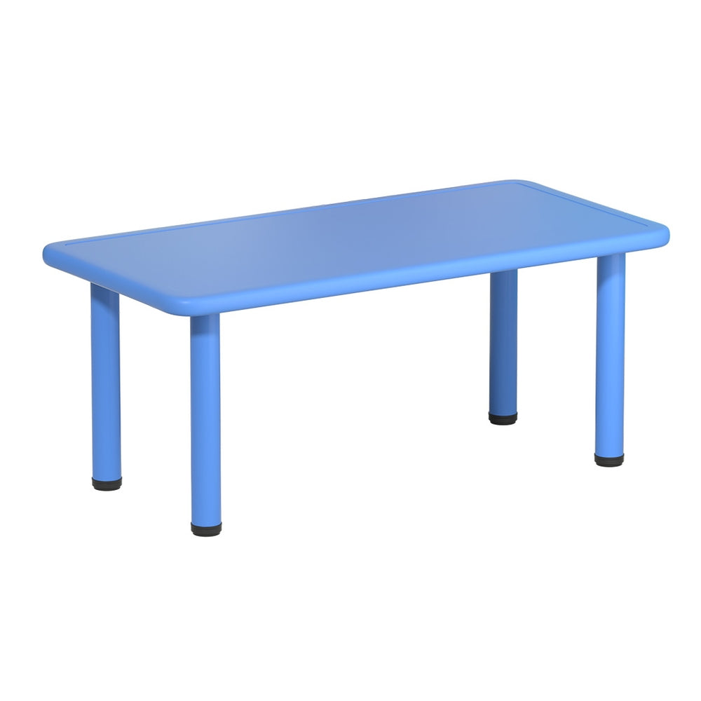 Kids Blue Plastic Activity Table - 60 X 120CM