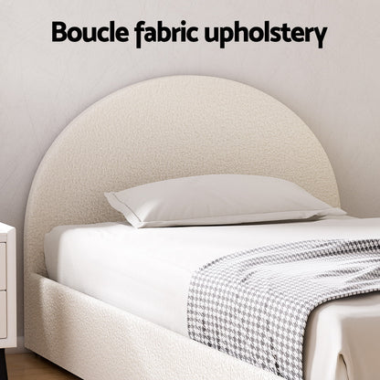 Ella King Single Bed Frame with Gas Lift Base