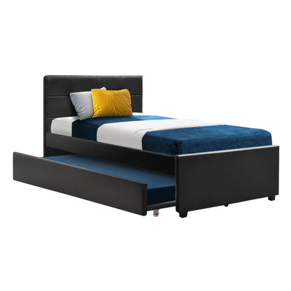 Fripp King Single Trundle Daybed - Black