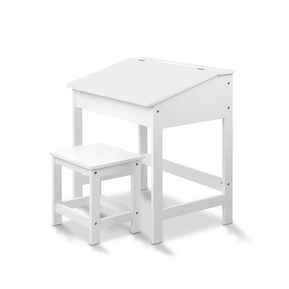 Kids Lift Top Desk and Stool Set