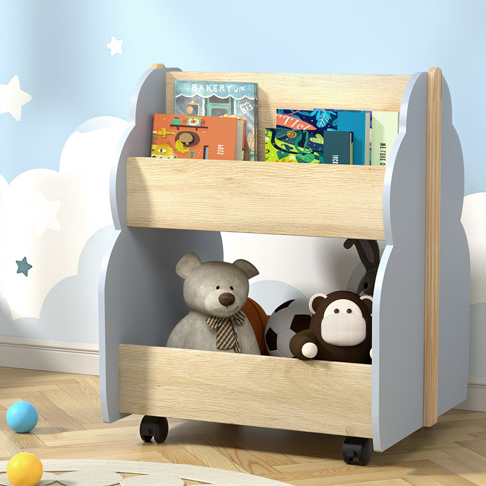 Cloud Kids Rolling Book and Toy Display