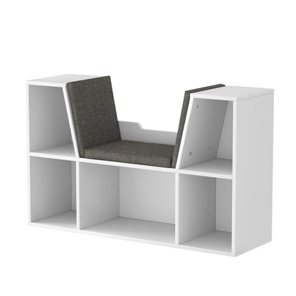 Kids Bookcase with Built in Seat