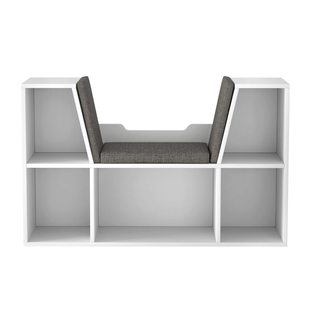Kids Bookcase with Built in Seat