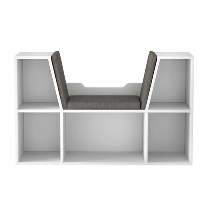 Kids Bookcase with Built in Seat