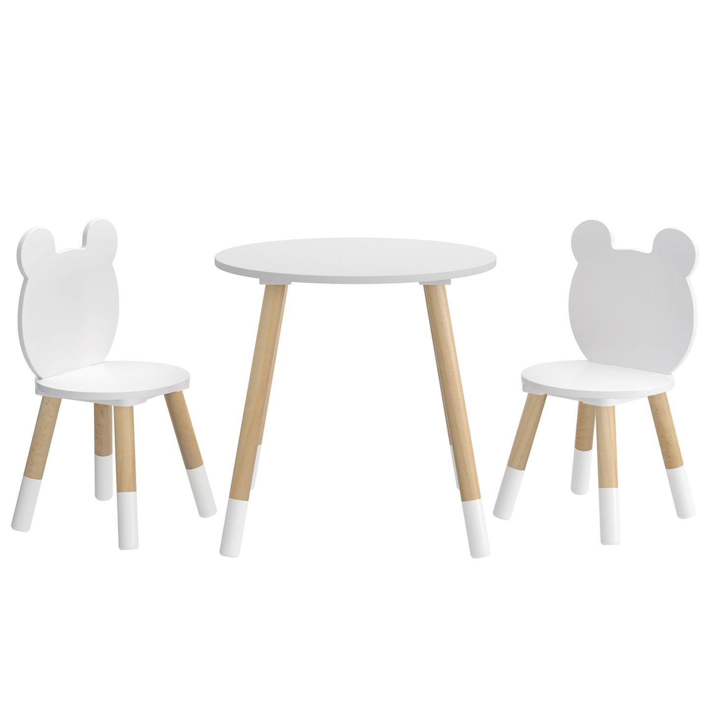 3 Piece Kids Activity Table and Chair Set