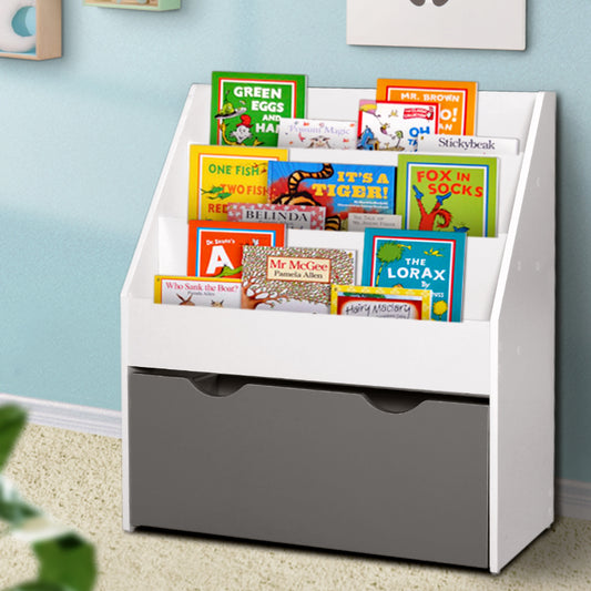 3 Tier Kids Magazine Rack Style Bookcase