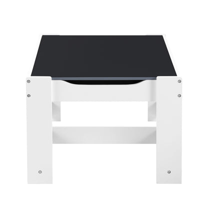 Kids Table and Chairs Set with Chalkboard Top