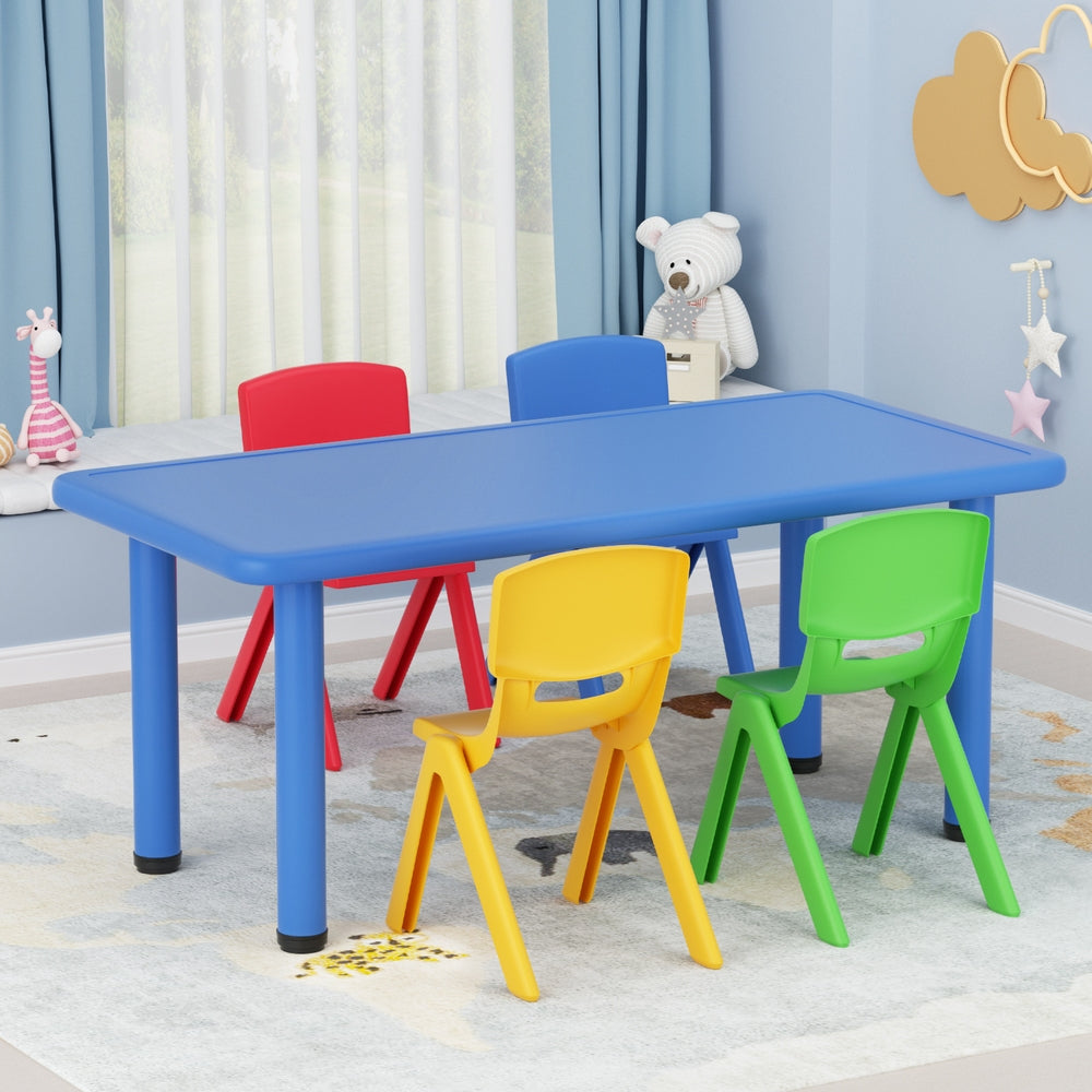 5 Piece Kids Table and Chair Set - Multicolour