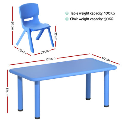 9 Piece Kids Activity Table and Chair Set