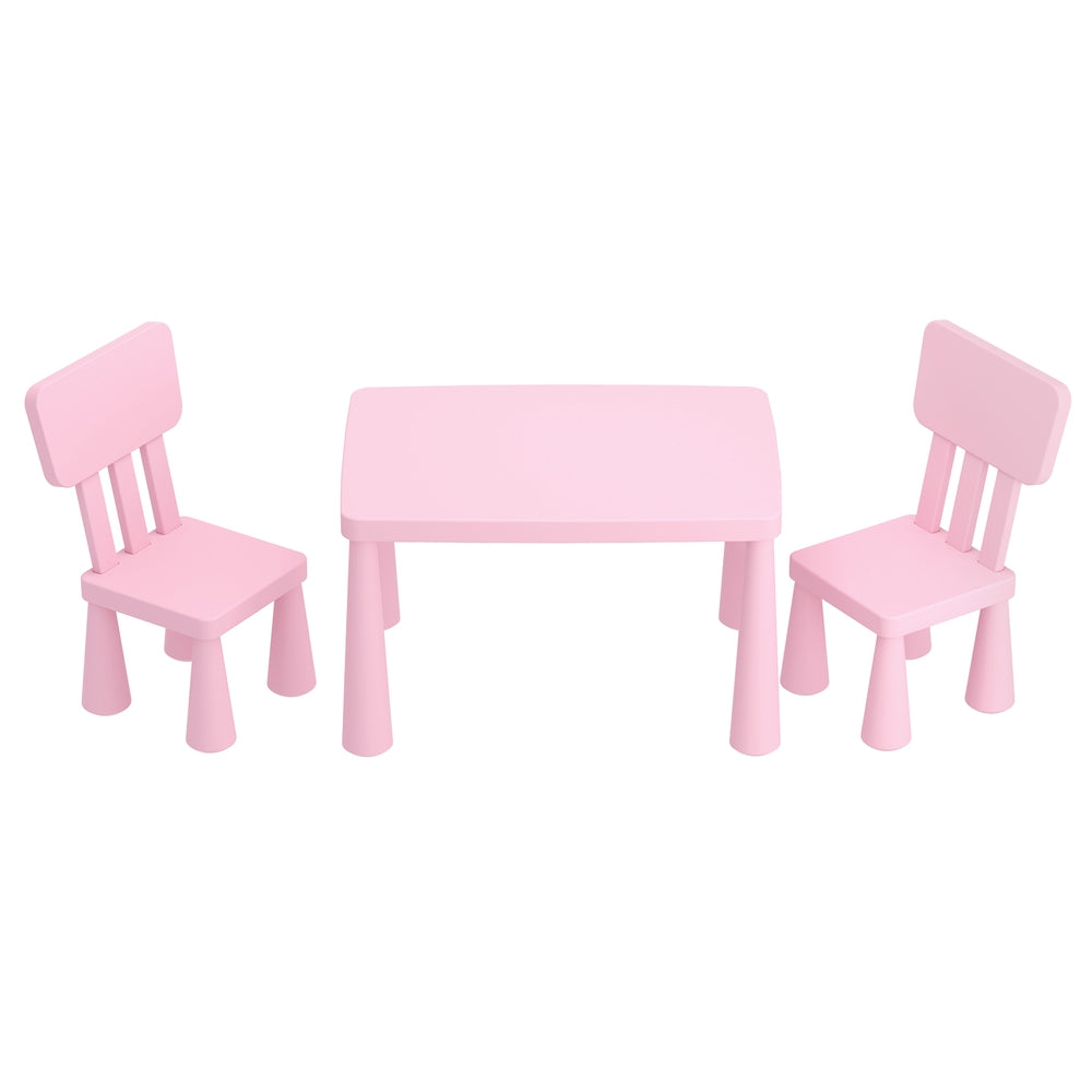 Kids Table and Chair Set - Pink