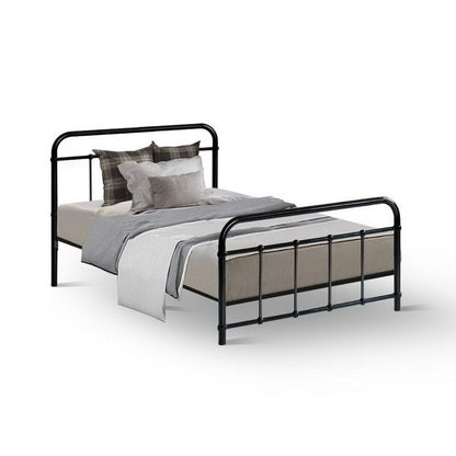 Leo Single Bed Frame - Black