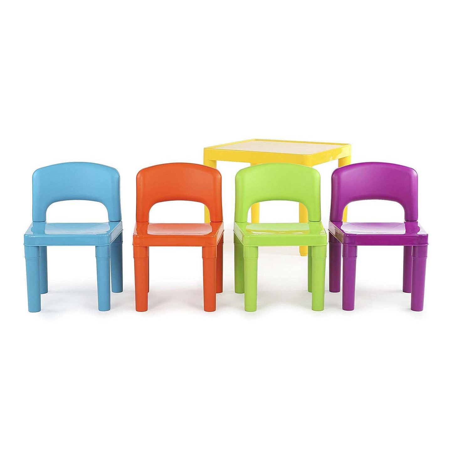 5 Piece Kids Table & Chair Set - Multicolour