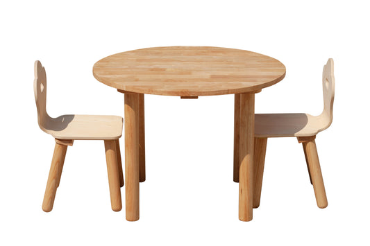 Classic Round table and 2 chairs