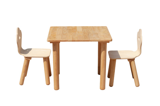 Classic Square table and 2 chairs