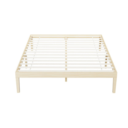 Bruno Double Bed Frame - Pine