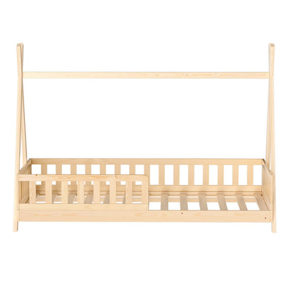 Puah House Single Bed Frame - Oak